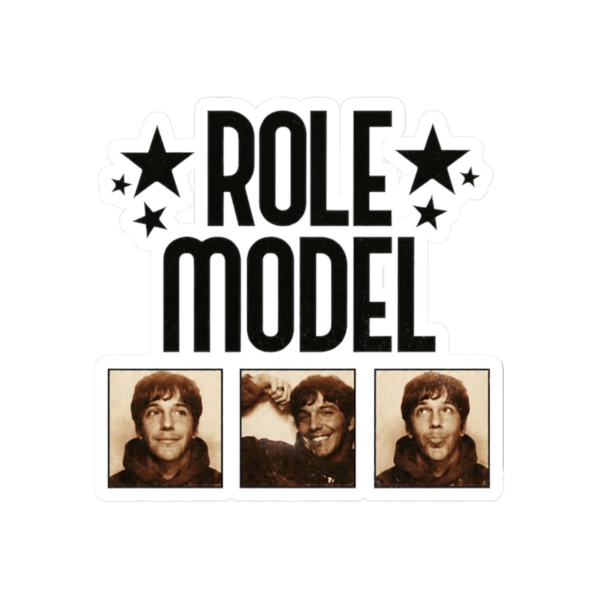 Role Model Sticker - alternate angle 2, merchandise